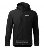 Obrazek dla: Softshell czarny z napisami OCHRONA